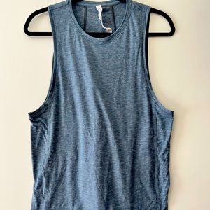 Lululemon size 6, long grey muscle tank